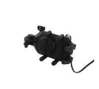 Supporto per telefono per moto con ricarica wireless da 15W, nero, larghezza 67â90mm