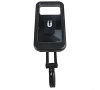 Supporto per telefono per moto, confezione da 1, in ABS+hardware+pellicola in PET, impermeabile, antiurto, girevole a 360°, staffa di navigazione frontale per moto e biciclette elettriche (manubrio)