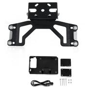 Supporto per telefono per moto Nero Navigatore GPS Telefono Staffa di Montaggio Per Kawasaki Per versys 1000 Per versys 1000 2019 2020 2021 2022 Accessori Supporto di Navigazione(A set)