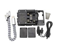 Supporto per telefono per moto Per Moto per USB per il supporto del telefono cellulare del caricatore per BMW R1250GS LC per l'avventura F850GS F750GS F900XR F900R(SET)