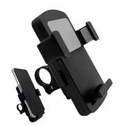 Supporto per telefono per mountain bike - Supporto antiscivolo per telefono in bicicletta, con base girevole a 360° e ammortizzatore delle vibrazioni per sentieri montagnosi e spostamenti urbani