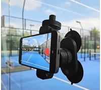 Supporto per telefono per paddle con ventosa resistente, supporto universale per smartphone, per registrazione video, allenamento e social media, girevole a 360°, compatibile con iPhone, Samsung e
