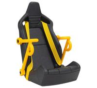 Supporto per telefono per sedile da corsa - Supporto per telefono sedile da corsa, supporto per auto Bell per smartphone - Design del sedile da corsa Culla automobilistico con vede