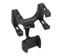 Supporto per Telefono per Specchietto Retrovisore, Supporto per Telefono per Auto in ABS con Rotazione di 360 Gradi, Morsetto Automatico, Visualizzazione Stabile per Telefoni da 3 a 6,5