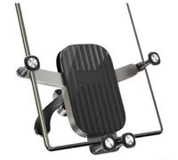 Supporto per telefono pieghevole per auto, con supporto automatico a gravità, per bocchetta dell'aria, clip telescopica da 153 a 160 mm, compatibile con la maggior parte dei modelli di cellulare