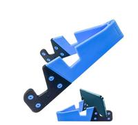 Supporto per telefono pieghevole, supporto per telefono da tavolo, supporto pieghevole per telefono cellulare, supporto regolabile a forma di V, supporto da scrivania pieghevole a mani libere