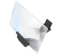 Supporto per telefono portatile con lente d'ingrandimento e visione 3D, lente d'ingrandimento HD per schermo di cellulare compatibile con tutti gli