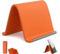 Supporto per telefono portatile pieghevole in alluminio siliconico, 2026, nuovo supporto per telefono flessibile in silicone, supporto regolabile per cellulare, tablet, laptop, scrivania, viaggio