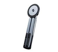 Supporto per telefono portatile - Supporto da scrivania, clip di montaggio laterale per laptop, kit in lega di alluminio, base da tavolo regolabile pieghevole, supporto per treppiede portatile,
