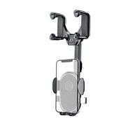 Supporto per telefono posteriore per auto, multifunzione, girevole a 360 gradi, per veicoli, sicuro e regolabile, ideale per le mani, per navigare e