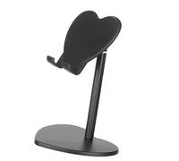 Supporto per telefono regolabile a forma di cuore supporto per tablet in metallo per guardare video scrivania film ufficio casa antiurto supporto per telefono desktop per film
