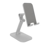 Supporto per telefono regolabile in altezza e angolazione, design basato sul principio del triangolo per una maggiore durata, supporto pieghevole