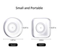 Supporto per telefono riposizionabile, compatibile con contenitori ermetici per alimenti secchi, perfetto per organizzare la dispensa e lavabile in