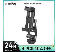 Supporto per telefono SmallRig per stabilizzatori DJI, adattatore per montaggio su telefono di regolazione con foro da 1/4"-20, per DJI RS 4 Mini / RS 4 Pro / RS 3