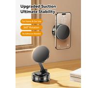 Supporto per telefono sottovuoto in lega YZ Supporto per cruscotto per auto con aspirazione a 360° Supporto per telefono universale per accessori per auto da cucina per palestra per auto