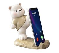 Supporto Per Telefono | Statue Di Orso In Resina Con Giunti Mobili | Supporto Per Cellulare Da Scrivania,Per Tavolo Palestra Riprese Uffici Casa Esterno Videochiamate Registrazione Streaming Live