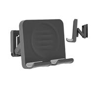 Supporto per telefono, supporto da doccia, 11 x 9,6 x 5,6 cm, supporto regolabile, supporto per smartphone, montaggio a parete, presa stabile, design compatto, resistente all'acqua per comodino