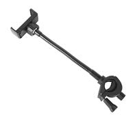 Supporto per telefono - Supporto da pavimento da 9,39 cm versatile | Supporto per cellulare a braccio flessibile in ABS con regolazione multi-angolo, accessorio per leggio musicale e mazza club