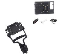 Supporto per telefono Supporto di navigazione del telefono cellulare del motociclo per il supporto di ricarica senza fili di per USB per Yamaha per Tenere 660 XT660Z(Wireless and Bracket)