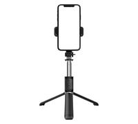Supporto per telefono, supporto per telefono cellulare, stabilizzatore estensibile illuminazione a tre colori per foto film vlogging viaggio video streaming trucco