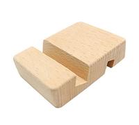 Supporto Per Telefono - Supporto Per Telefono Portatile In Legno | Supporto Per Cellulare | Supporto Da Scrivania Regolabile Per Tablet Con Doppia Slot | Supporto Per Telefono Compatto Per Tutti