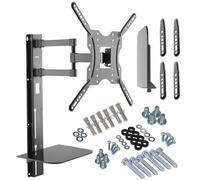 Maclean Supporto per televisore con mensola 32-55’’, peso massimo 30kg (MC-772)