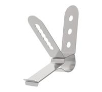 Supporto per termometro da pasticceria - Pinza per sonda grigliata a 3 fori | Pinze in acciaio inossidabile per barbecue, affumicatore, friggitrice, campeggio esterno casa