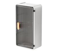 Supporto per tessuti, scatola di seta, archiviazione a parete, design compatto e facile installazione, accessori da bagno per bagno, cucina, camera da letto, decorazione per la casa, 7,87 x 4,2
