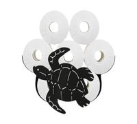Supporto per tessuto a parete con motivo a tartaruga marina cute, decorazione per la casa, carta igienica per casa di campagna, ideale per gli amanti del mare