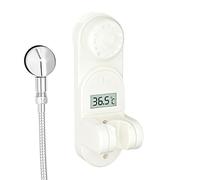 Supporto Per Testa Di Doccia A Mano - Base a con Display della Temperatura Regolabile - Supporto Per Il Braccio Della Doccia A Parete - Per Bagno Casa Toilette Appartamento Commerciale Hotel Bambini A