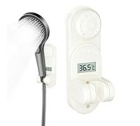 Supporto Per Testa Di Doccia - Display Della Temperatura Con Regolabile | Braccetto Doccia Manuale | Per Casa Toilette Bagno Commerciale Hotel Anziani Disabili Handicap
