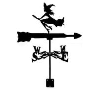 Supporto per tetto a banderuola, indicatore di direzione del vento in fattoria, staffa in metallo per esterni, capannoni in ferro, cortili, decorazione per banderuole a vento