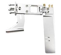 Supporto per timone - 4,33 pollici con supporto per onda da 0,15 pollici | parti per remi in lega di alluminio | timone catamarano per barche navali ad alta velocità