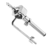 Supporto per Tom Drum a Braccio Singolo Vite Assortita | Lega di Zinco, Colore Argento, per Parti del Drum Kit, Leggero e Affidabile, Facile da Montare e Rimuovere Stile Casuale