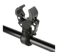 Supporto per torcia da bici per manubrio con morsetto di rotazione a 360 gradi per un posizionamento stabile della torcia su mountain bike e bici da strada