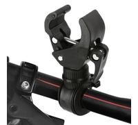 Supporto per torcia da bicicletta, impermeabile a sgancio rapido, di montaggio per manubrio della luce della bici, per scooter, ciclismo, viaggi, avventura, guida notturna, pendolarismo