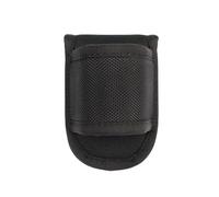 Supporto per torcia da cintura, supporto per torcia da cintura - Fondina per torcia in nylon a forma di D, design aperto, per torcia con fascia elastica, per torcia portatile leggera