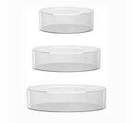 Supporto per torta in acrilico ricaricabile, separatore per torte, scatola supporto per torta trasparente, centro tavolo decorativo per matrimoni e feste di compleanno, accessorio per la cottura