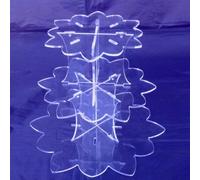 Supporto Per Torte A Tre Livelli A Forma Di Fiore