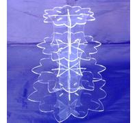 Supporto Per Torte Rotondo A Forma Di Fiore A Quattro Piani