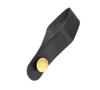 Supporto per tracolla per chitarra, in pelle, adattatore per paletta e cravatta, cintura regolabile e resistente