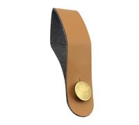 Supporto per tracolla per chitarra in pelle con pulsante di sicurezza per paletta adattatore cravatta per basso elettrico acustico parte durevole per ukulele basso elettrico acustico