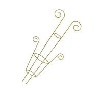 Supporto per traliccio da giardino in ferro per piante vite Struttura rampicante per piante antiruggine altezza 27 pollici per supporto per contenitore per fiori da giardino per balcone