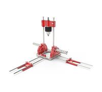Supporto per trapano con mandrino, Guida Multi Angolo per Trapano Portatile di Precisione Blocco Angolare Regolabile 0° -60° Supporto per Trapano Mobile per Trapani a Batteria