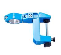 Supporto per trapano da banco, supporto per trapano regolabile - Supporto per trapano regolabile in metallo per panchina, supporto per smerigliatrice in lega di alluminio, supporto per rotazione a 360