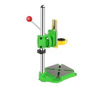 Supporto per trapano da tavolo, 38 - 43 mm, diametro del colletto, multifunzione, per banco da lavoro, supporto da tavolo con 3 boccole in plastica, per supporto per trapano, 16 x 22 x 49 cm