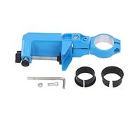 Supporto per trapano elettrico in lega di alluminio, supporto per trapano universale girevole a 360 gradi con morsetto regolabile per uso in officina e garage