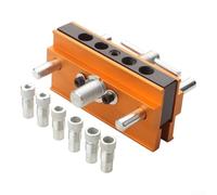 Supporto per trapano Verticale Giunzioni Piane Angolo Supporto | Costruzione metallo solido, regolabile 10-60mm, fori precisi, bushing alta resistenza, facile installazione