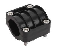Supporto per trasduttore HaloVerde Panoptix LiveScope con prospettiva da 0 gradi, supporto per asta per trasduttore da 0 gradi per alberi motore da traina per la pesca sul ghiaccio