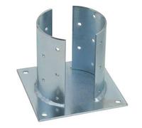 SUPPORTO PER TRAVI IN LEGNO TONDE DIAMETRO MM. 80-100-120-140